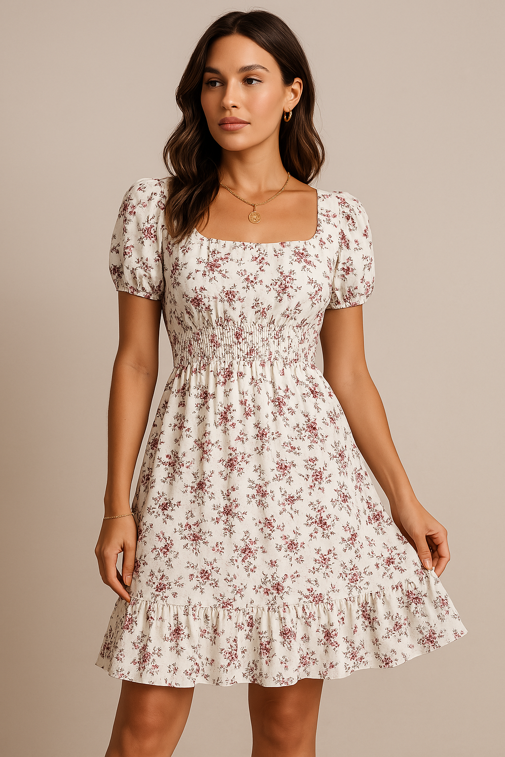 Volánkové šaty Blossom Breeze