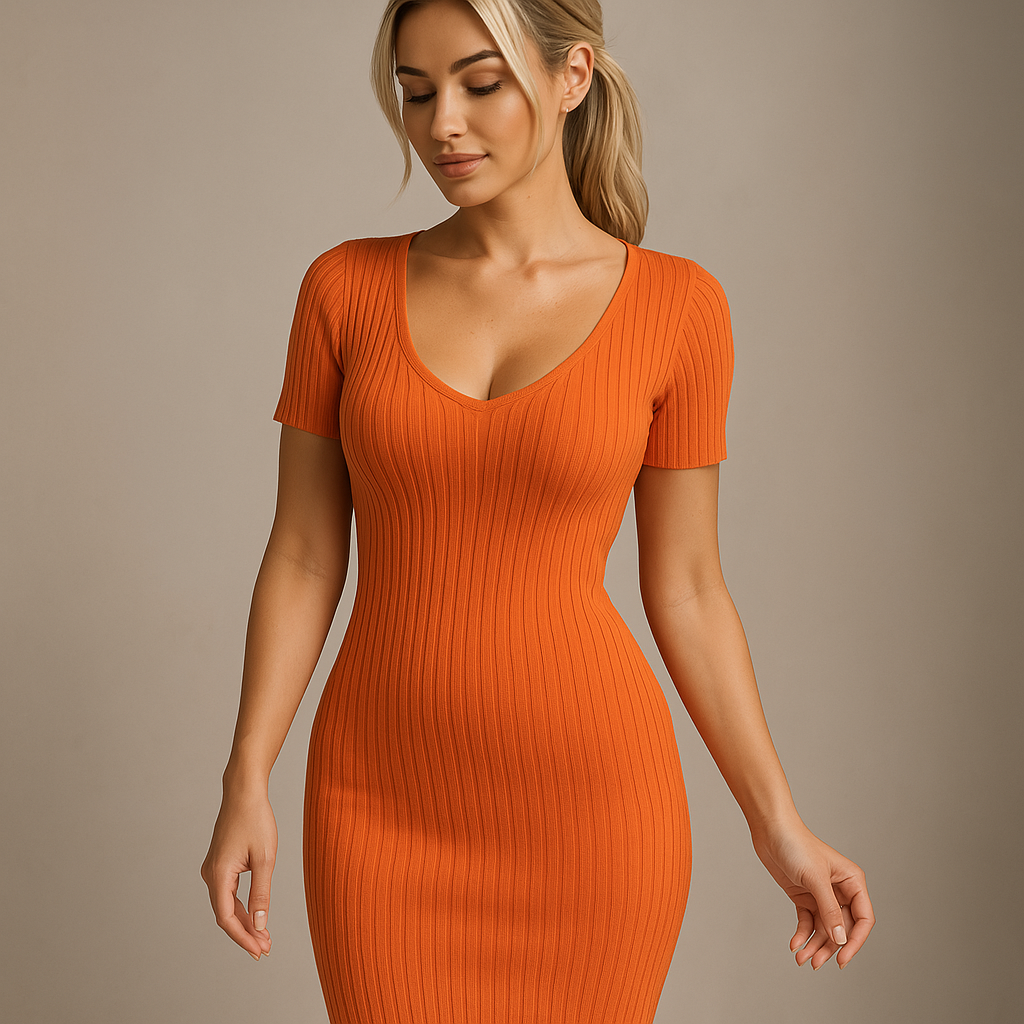 Slim Fit Casual Dress