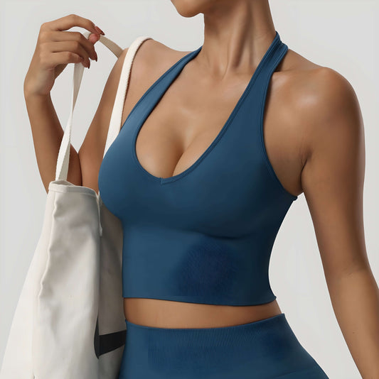 Halter Crop Top - Lucella 